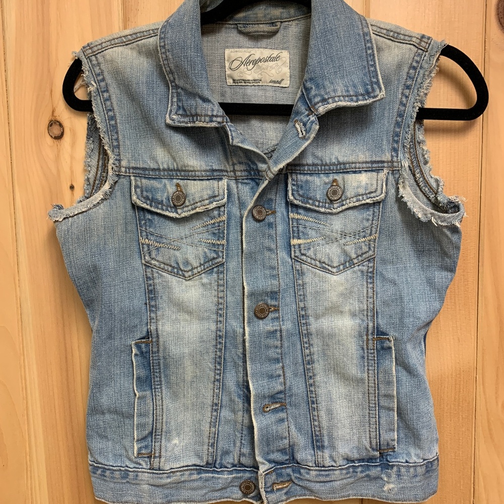 Small Aero Denim Vest